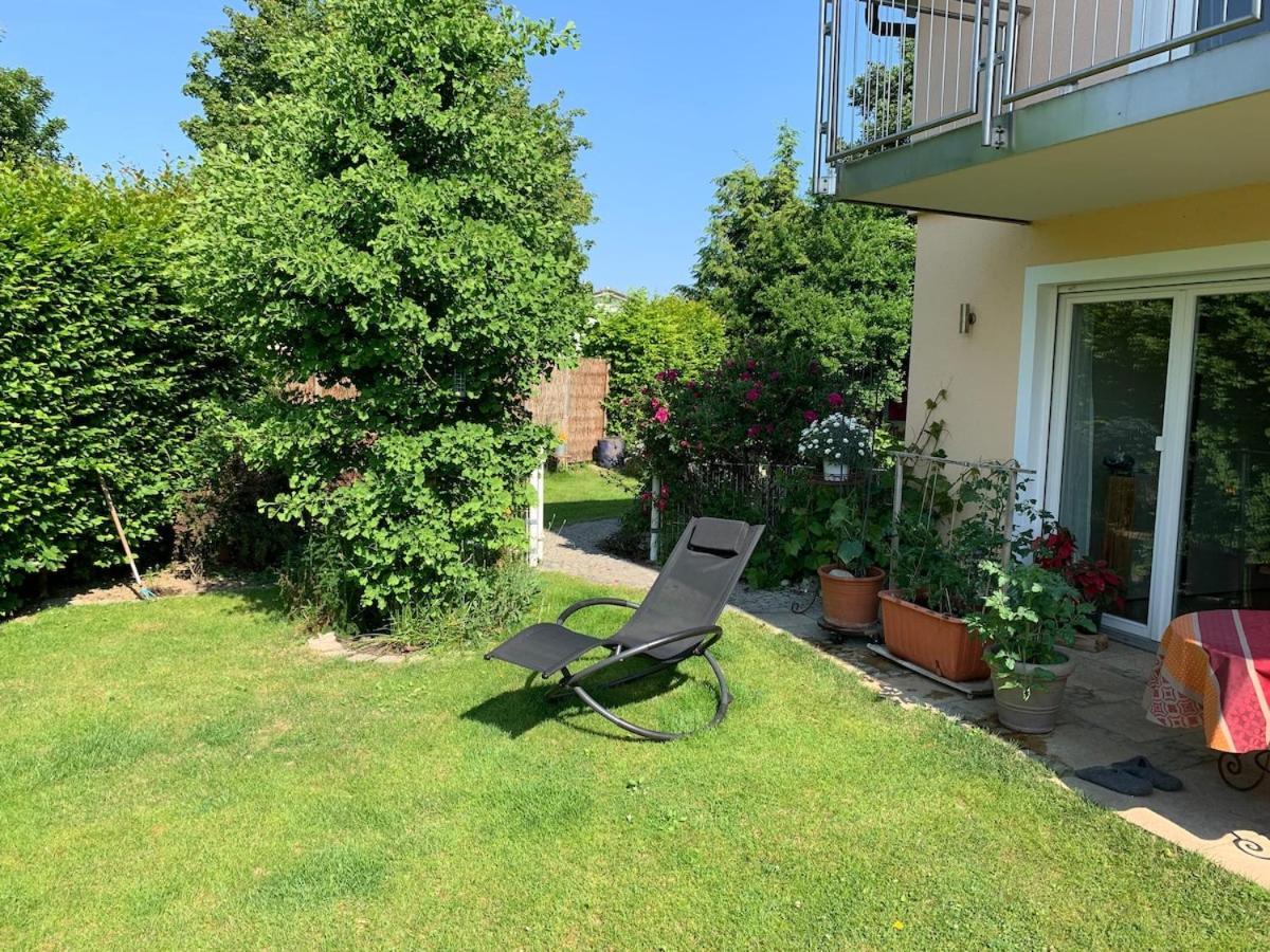 Auszeit - Wohnung Mit Garten Und Bergblick Bad Aibling Exterior photo